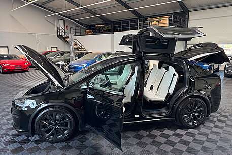 Tesla Model X MODEL X PALLADIUM | HARDWARE 4 | WHITE SEATS |