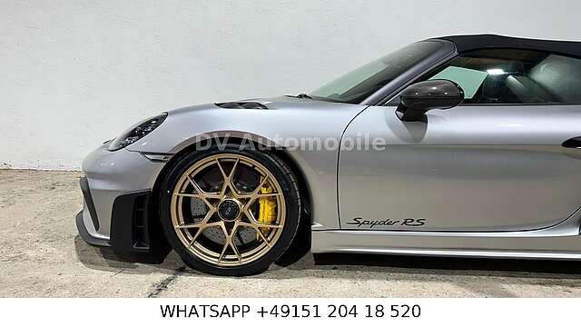 Porsche Boxster Spyder RS