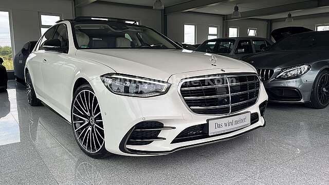 Mercedes-Benz S400d 4M LANG AMG+NiGHT+21|EXCLUSV|KüHLFACH|3xTV