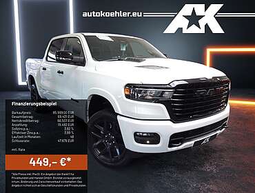 Dodge RAM RAM Laramie Night Premium Gen 6,Biturbo,LPG,Pano