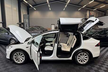 Tesla Model X MODEL X LONG RAVEN | FULL SELF DRIVE | ALL WHITE