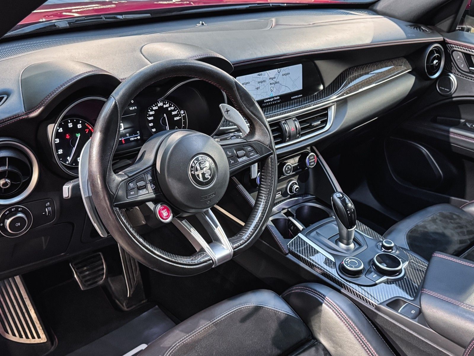 Alfa Romeo Stelvio Stelvio Quadrifoglio Q4 Pano+Harman/K+ACC+Carbon