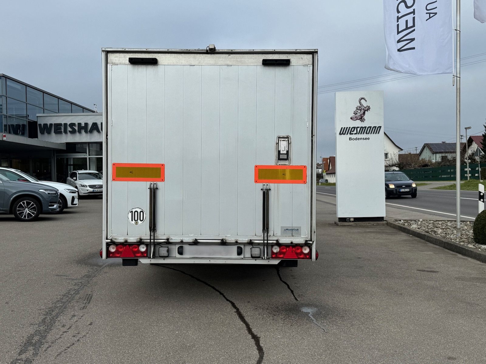 Andere MOETEFINDT FTP235 Geschlossener Planenaufbau