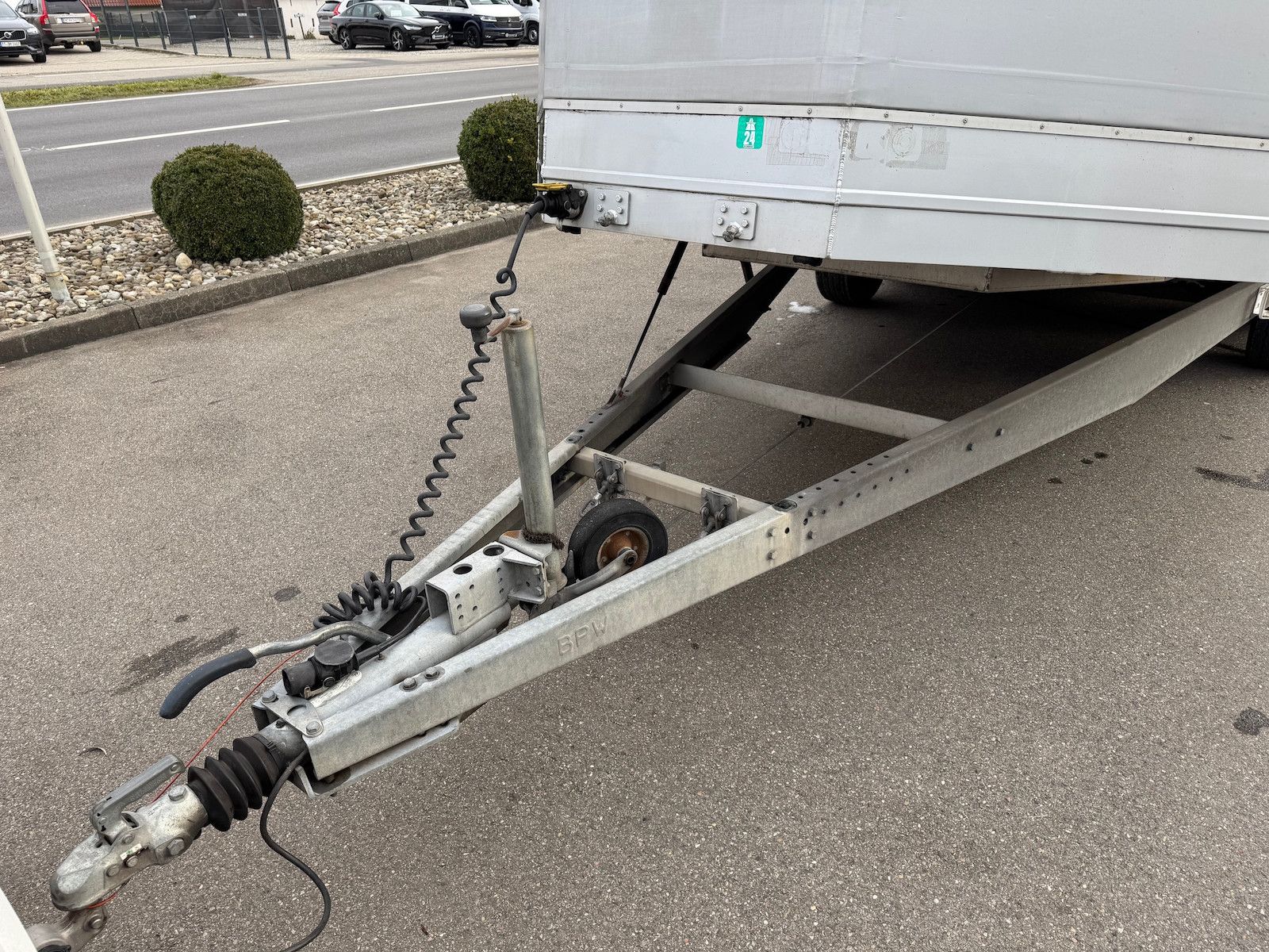 Andere MOETEFINDT FTP235 Geschlossener Planenaufbau