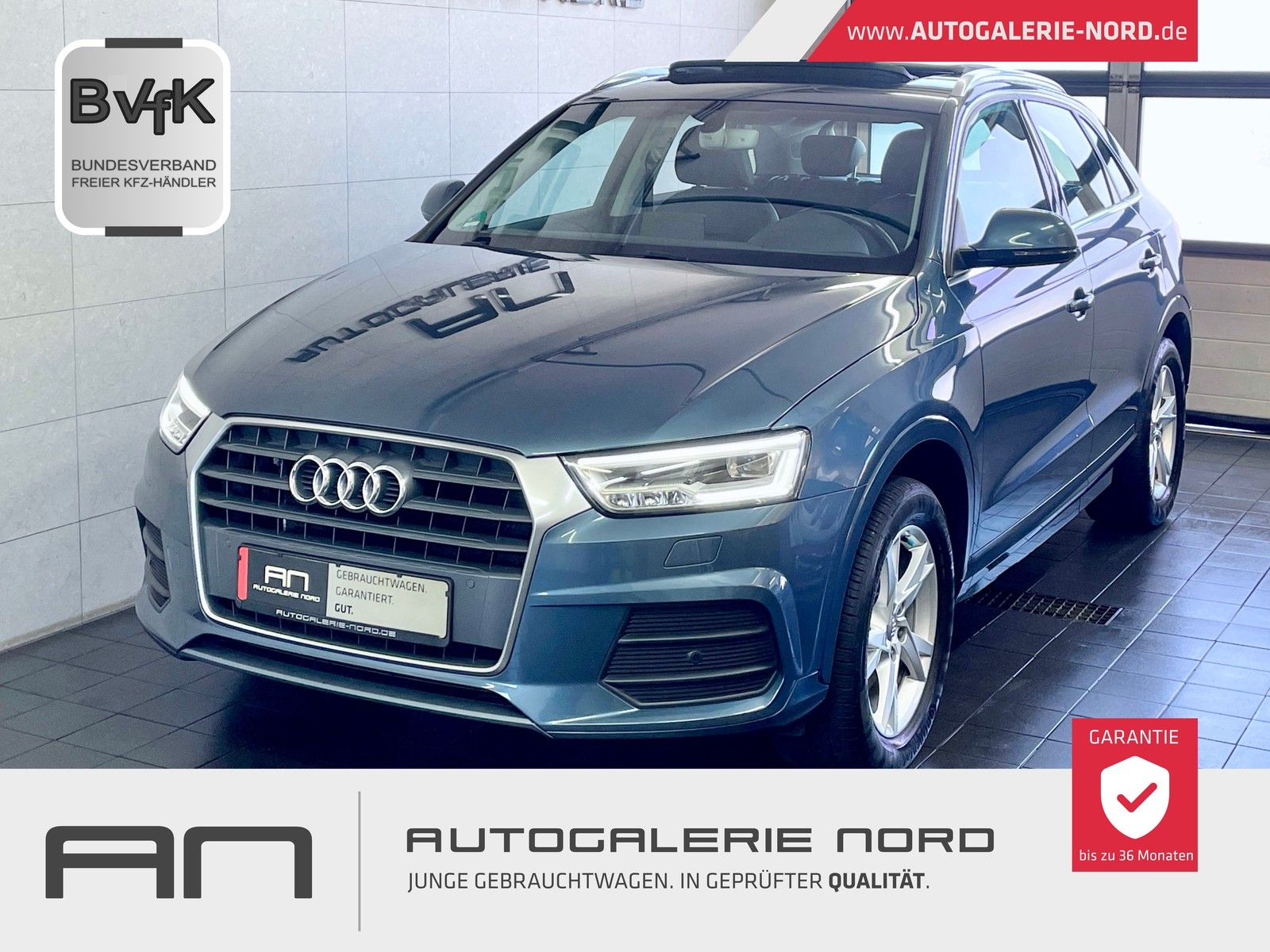 Audi Q3 Q3 sport Pano+Navi+Matrix-LED+KeyGo+DSP+Tempomat