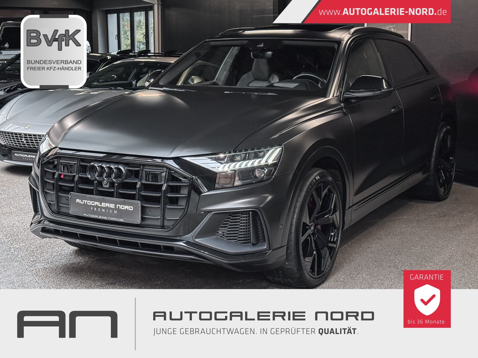 Audi SQ8 SQ8 4.0 TDI B&amp;O+HeadUp+Pano+Standheiz.