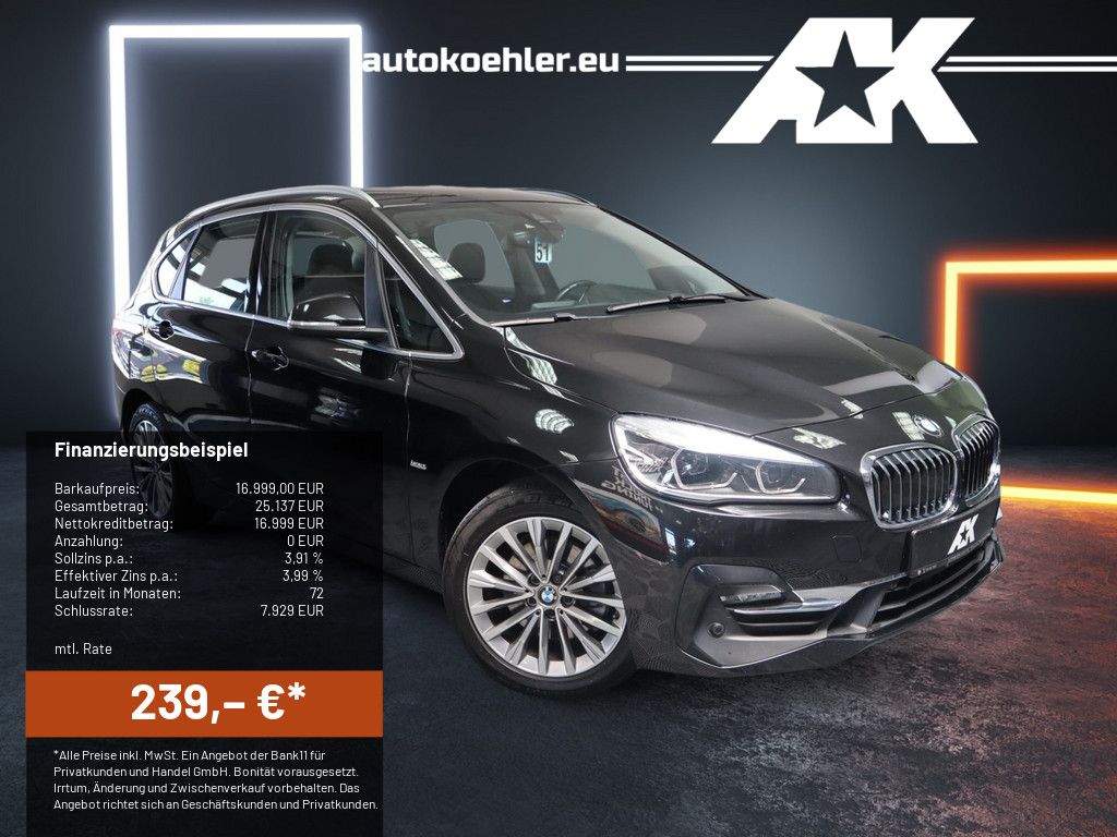 BMW 220 220d Luxury Line Leder Navi Hifi Sport 17&quot;PDC