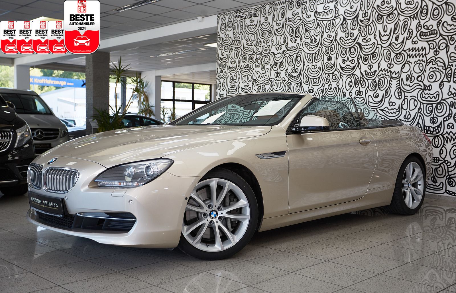 BMW 650 650 i Cabrio SPORT-AUT*NAVI P*TV*ADAPTIVE DRIVE*