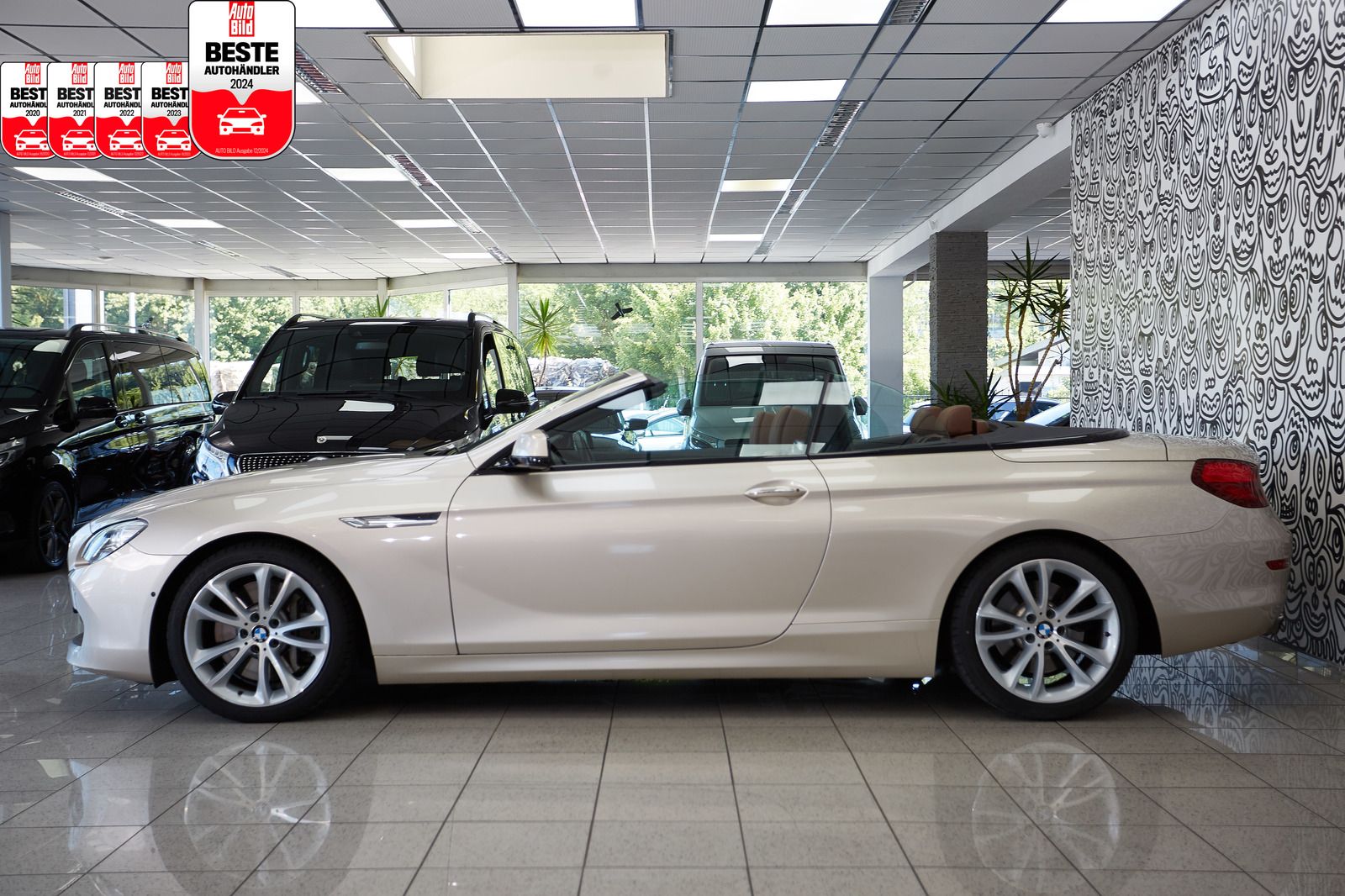 BMW 650 650 i Cabrio SPORT-AUT*NAVI P*TV*ADAPTIVE DRIVE*
