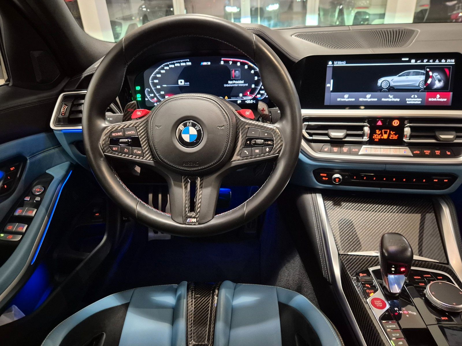 BMW M3 M3 Lim. xDrive Competition,Carbon Schalensitze