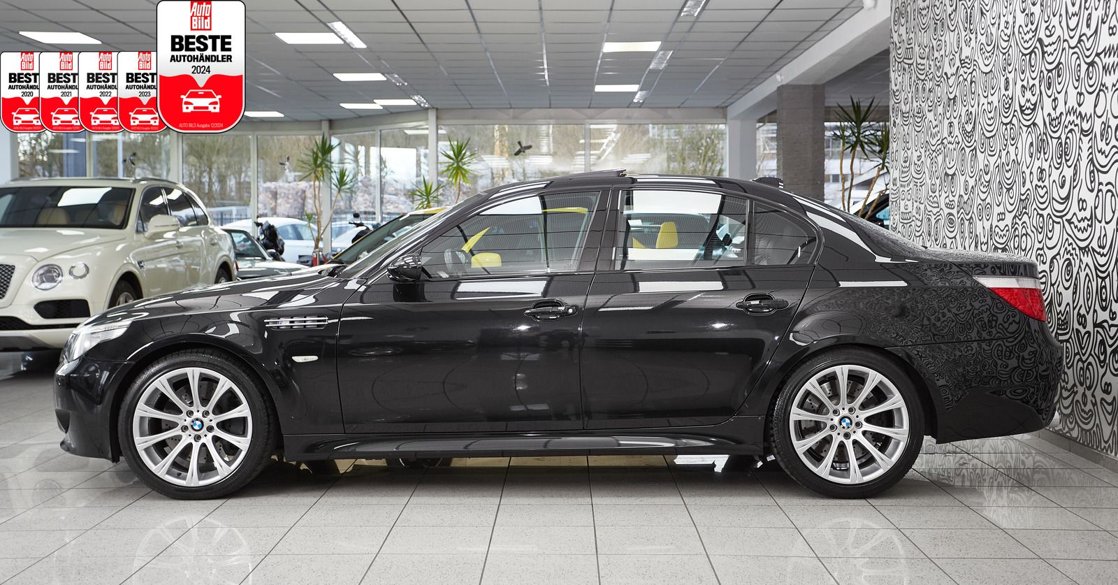 BMW M5 M5 Limo GLASDACH*TRAUM*SAMMLER*ORIGINAL*DEUTSCH*