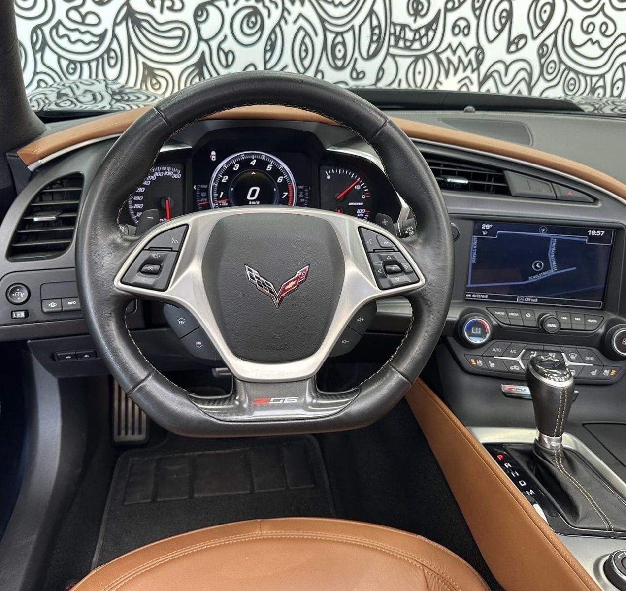 Corvette Z06 Z06 C7 3LZ COUPE TARGA*PERFORMANCE*HUD*CARBON*