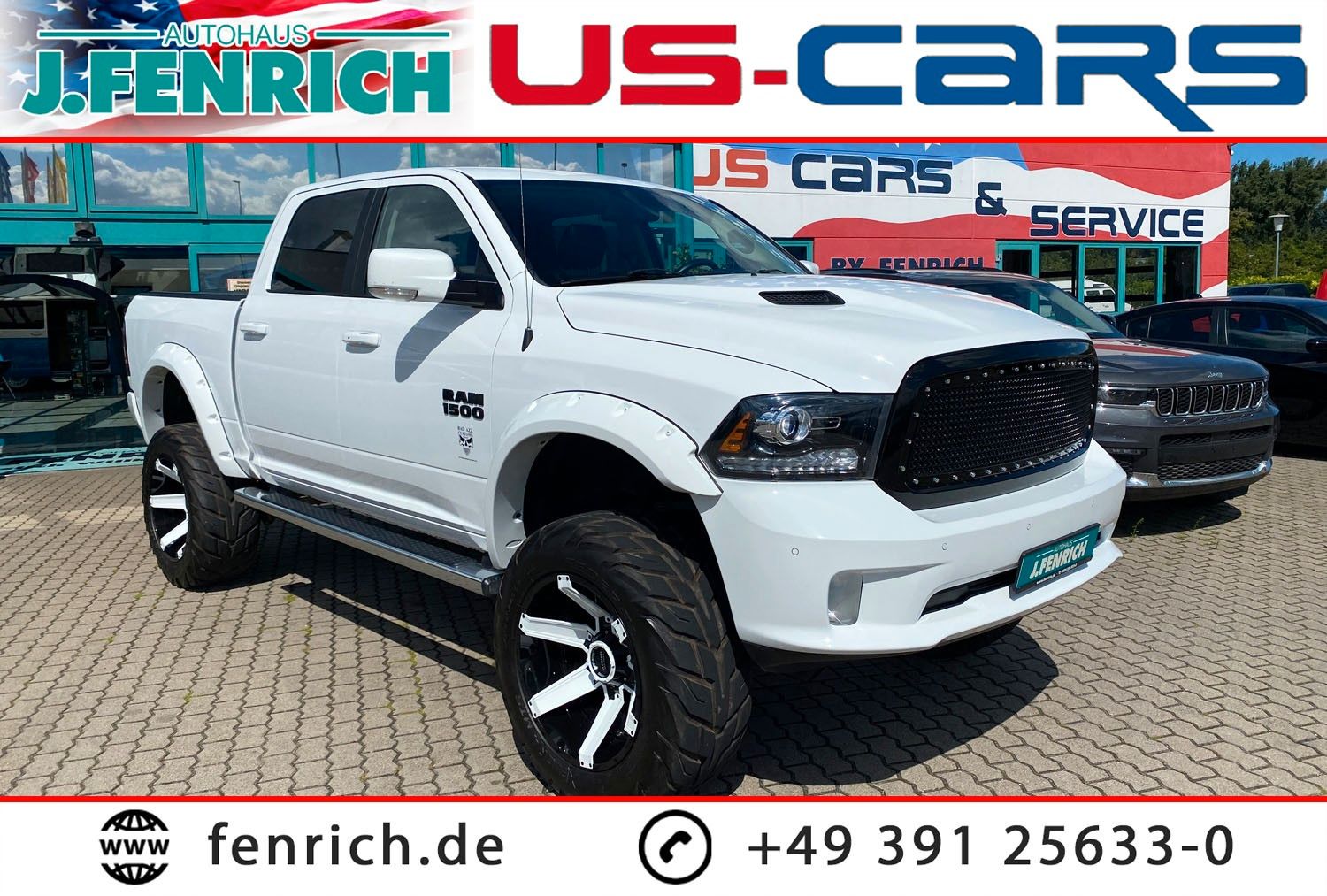 Dodge RAM RAM 5,7 V8 Crew Cab Sport|HÖHER &amp; BREITER|1.HAND