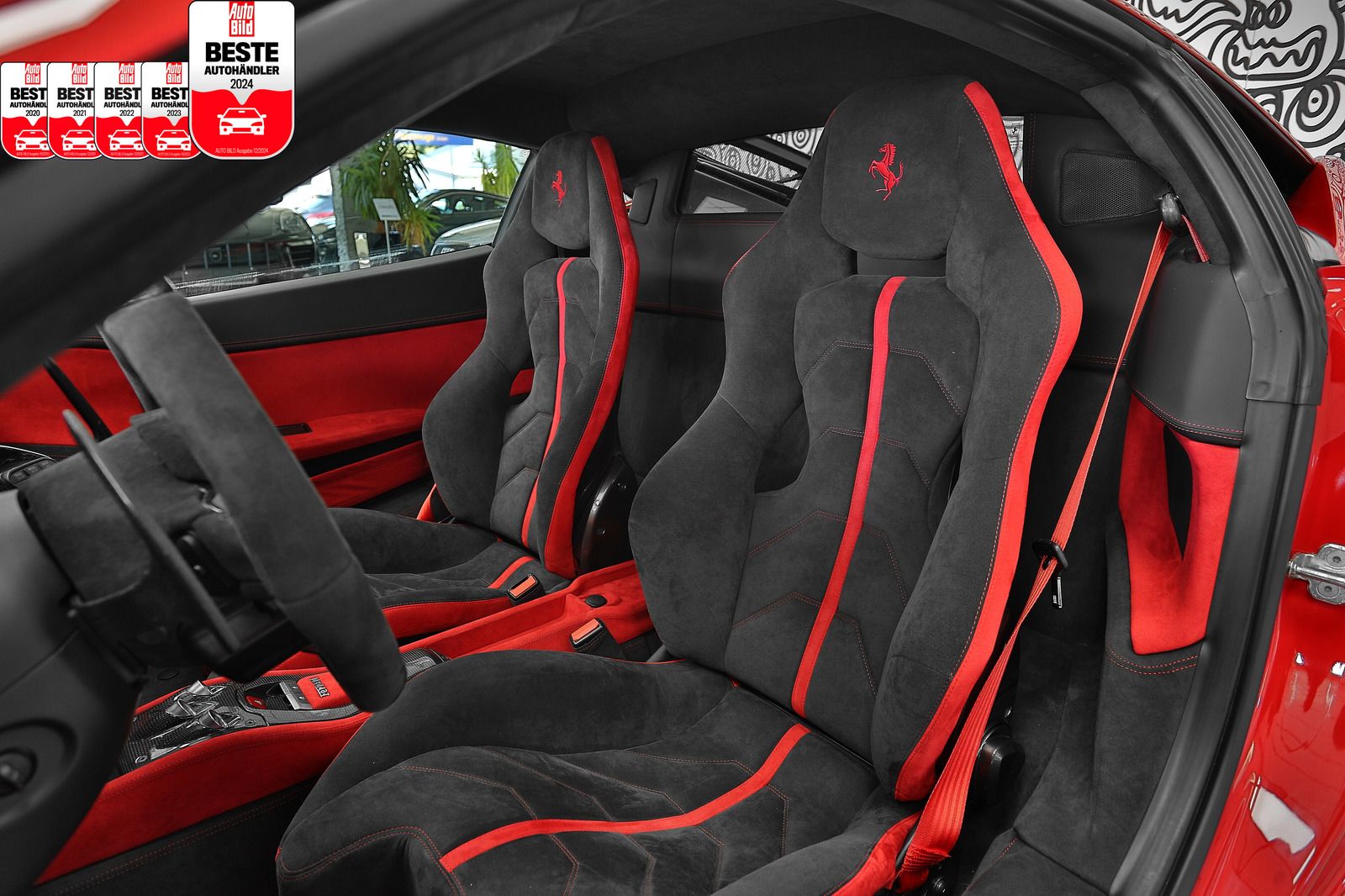 Ferrari 458 458 Italia RACING SEATS*LED LENK*CARBON*CAPRISTO