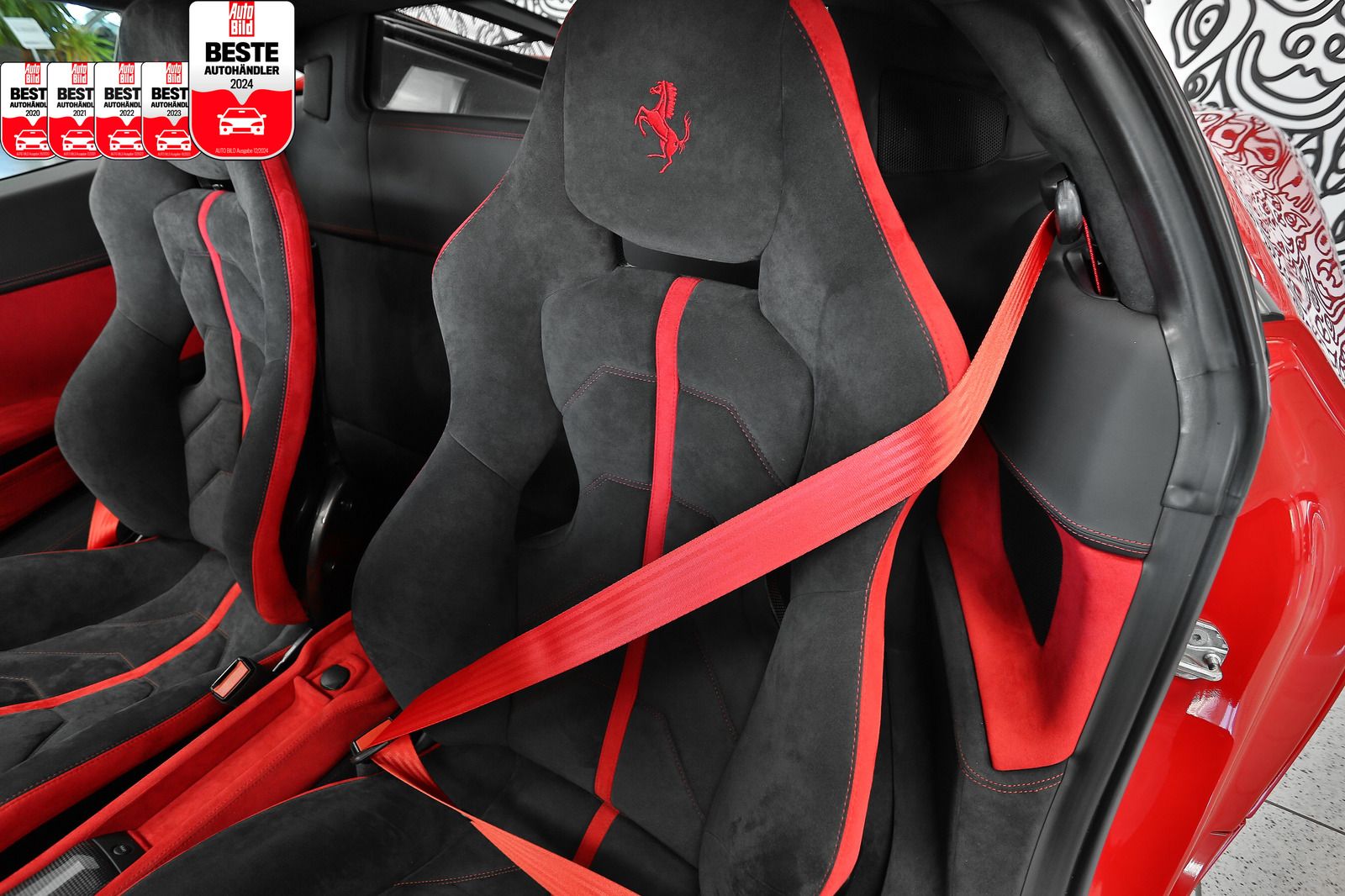 Ferrari 458 458 Italia RACING SEATS*LED LENK*CARBON*CAPRISTO