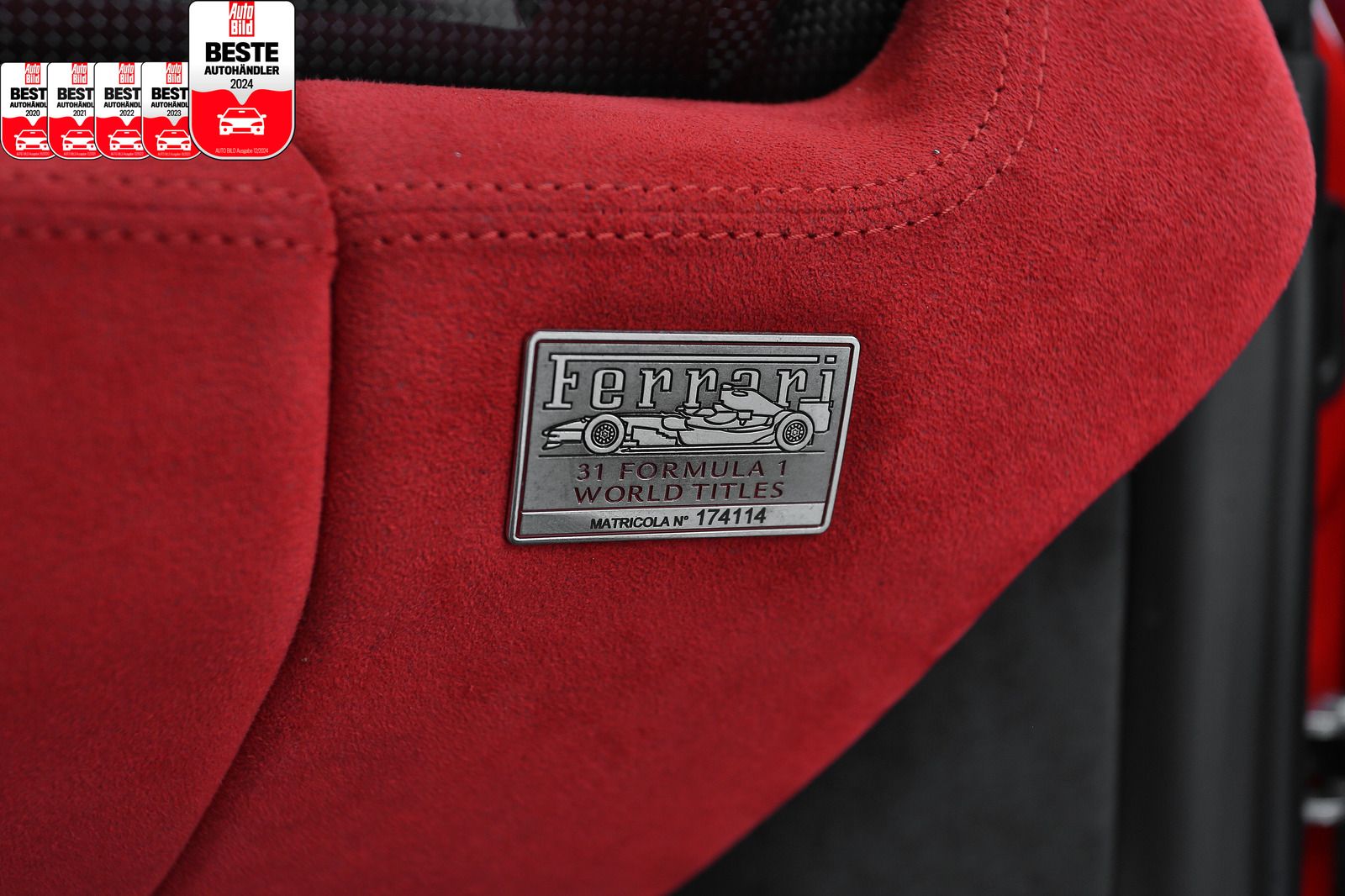 Ferrari 458 458 Italia RACING SEATS*LED LENK*CARBON*CAPRISTO