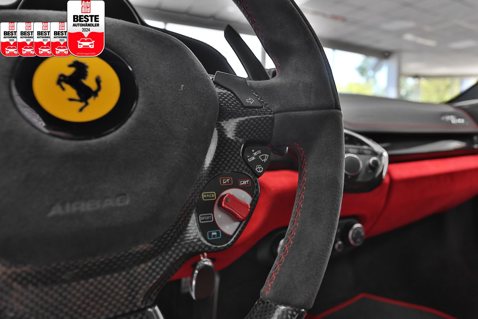 Ferrari 458 458 Italia RACING SEATS*LED LENK*CARBON*CAPRISTO