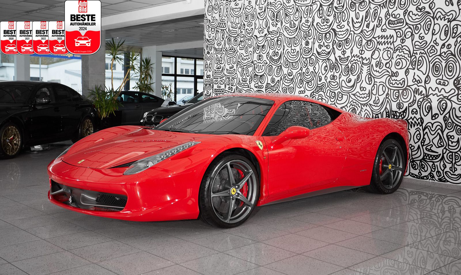 Ferrari 458 458 Italia RACING SEATS*LED LENK*CARBON*CAPRISTO