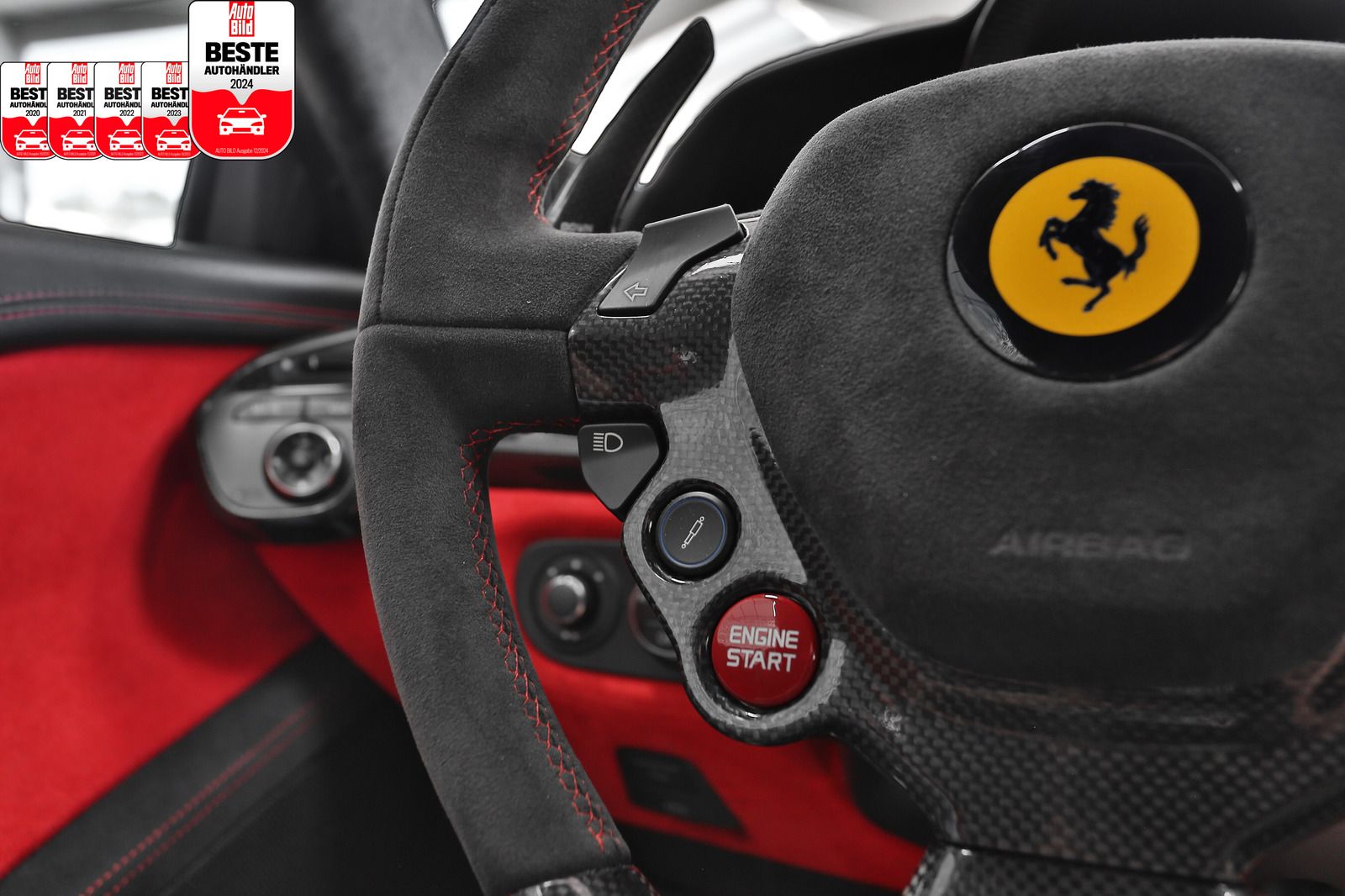Ferrari 458 458 Italia RACING SEATS*LED LENK*CARBON*CAPRISTO