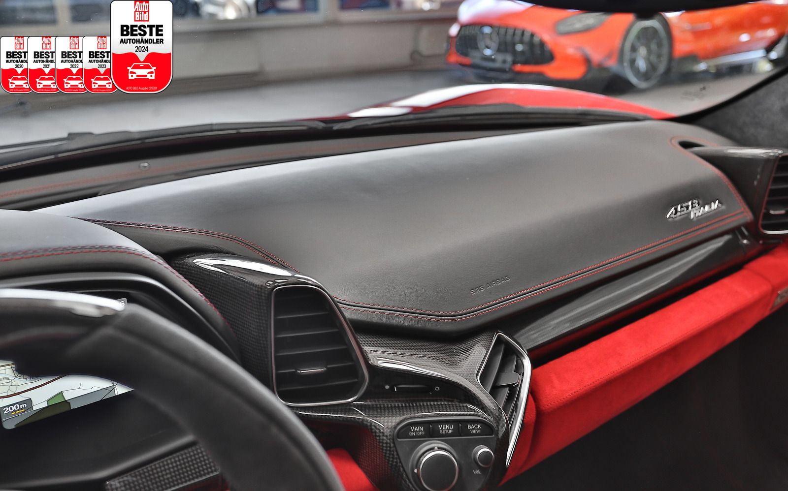 Ferrari 458 458 Italia RACING SEATS*LED LENK*CARBON*CAPRISTO