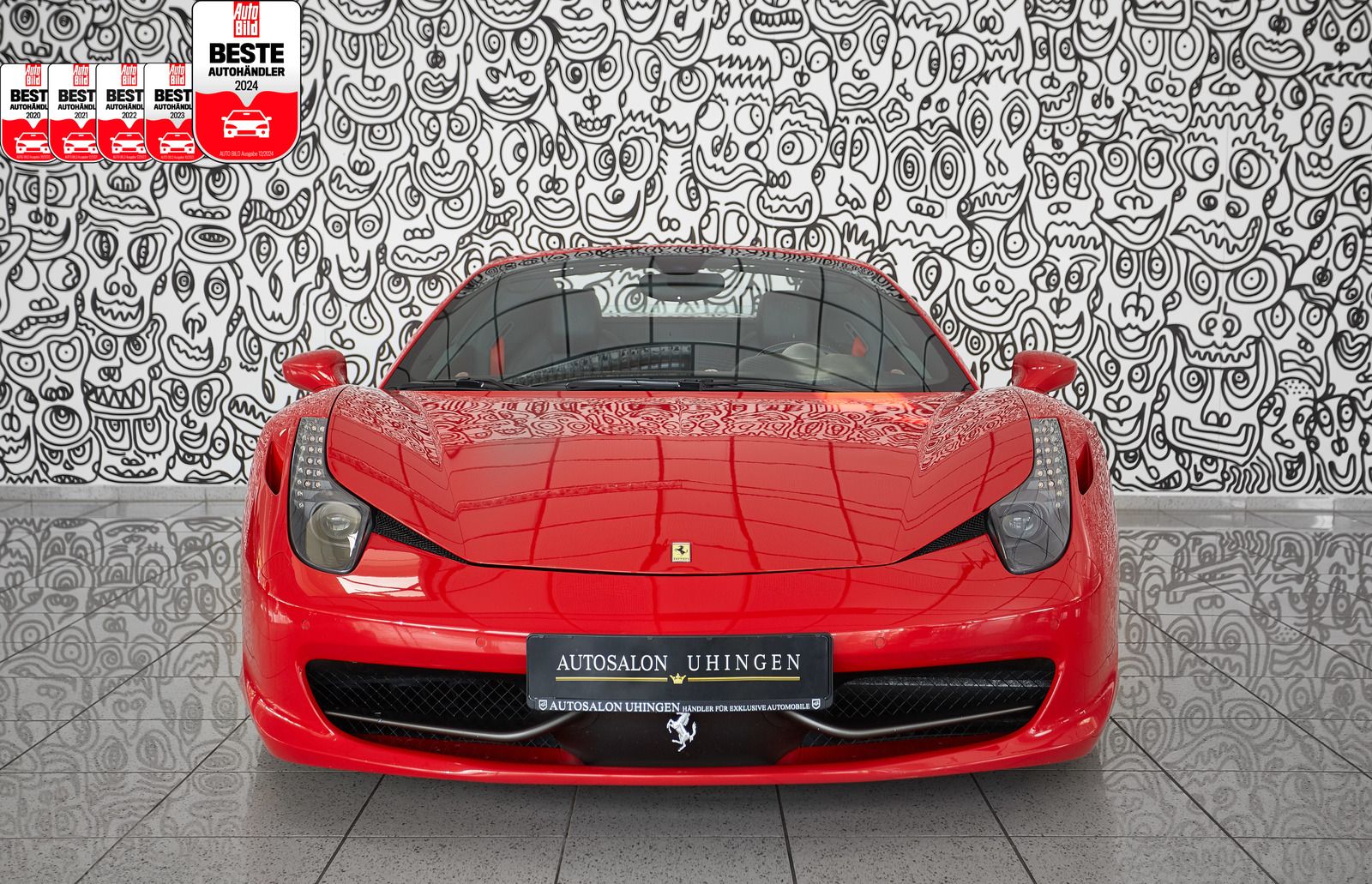 Ferrari 458 458 Spider NOVITEC*CAPRISTO*LIFT*SHIELDS*UNIKAT!