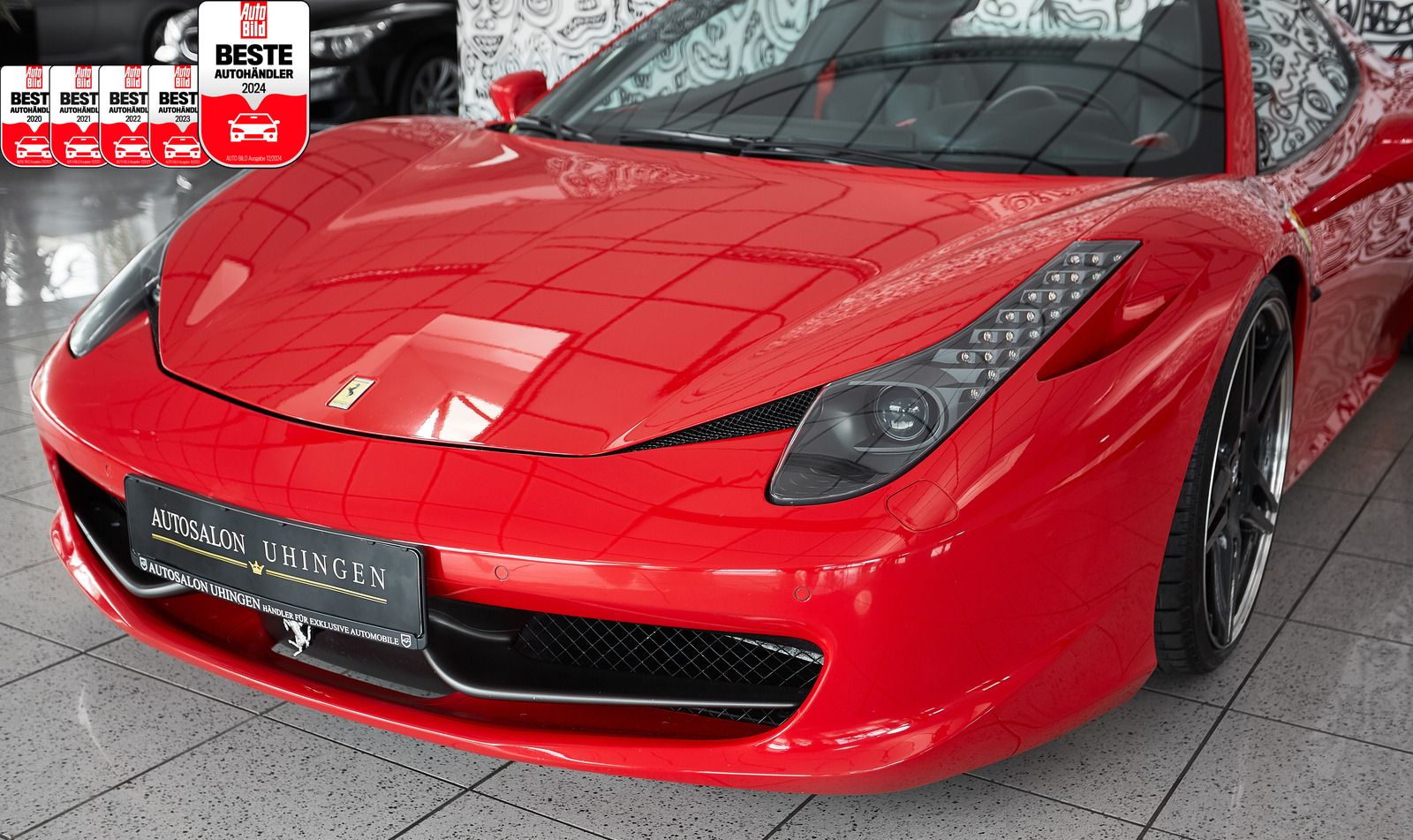 Ferrari 458 458 Spider NOVITEC*CAPRISTO*LIFT*SHIELDS*UNIKAT!
