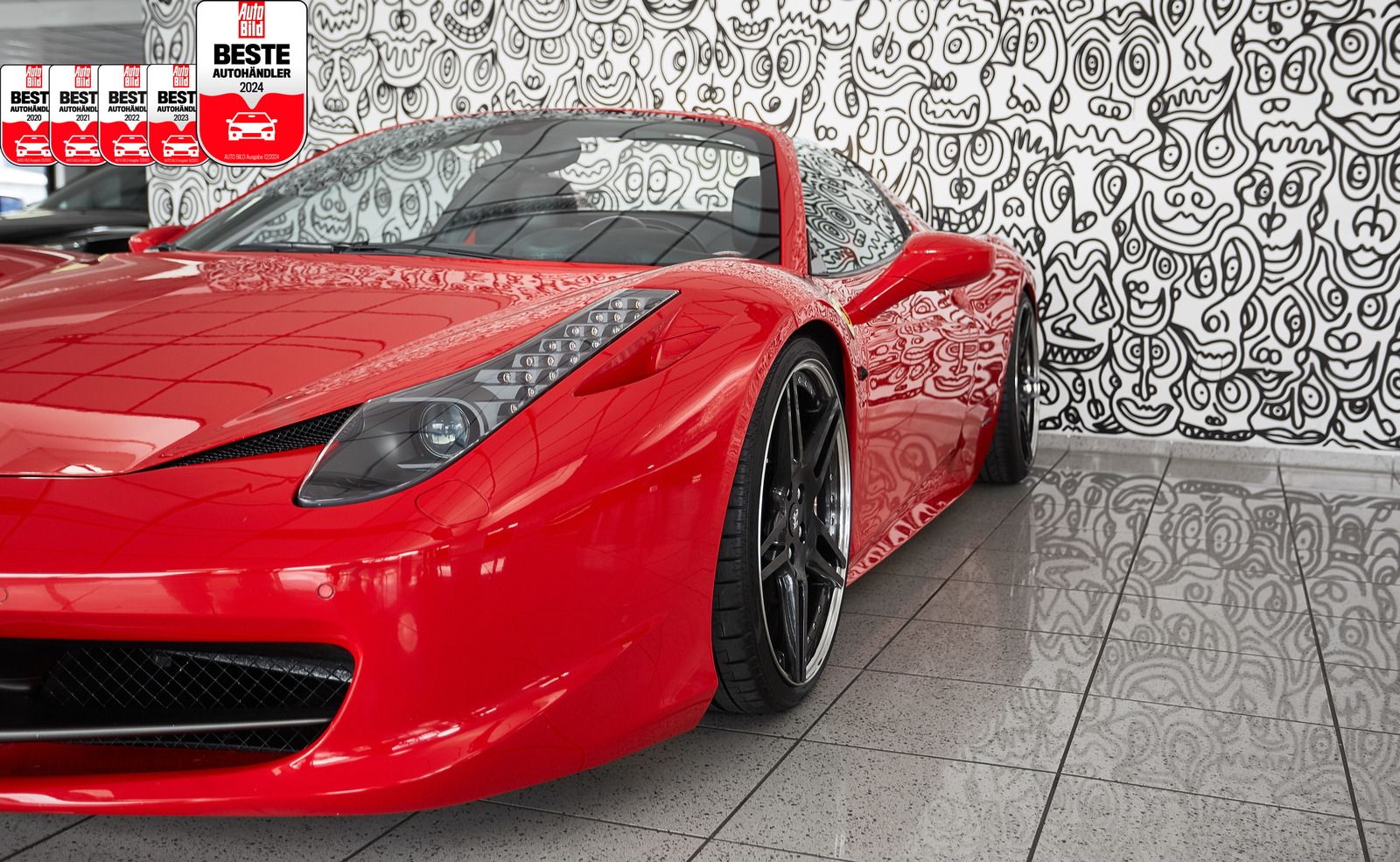 Ferrari 458 458 Spider NOVITEC*CAPRISTO*LIFT*SHIELDS*UNIKAT!