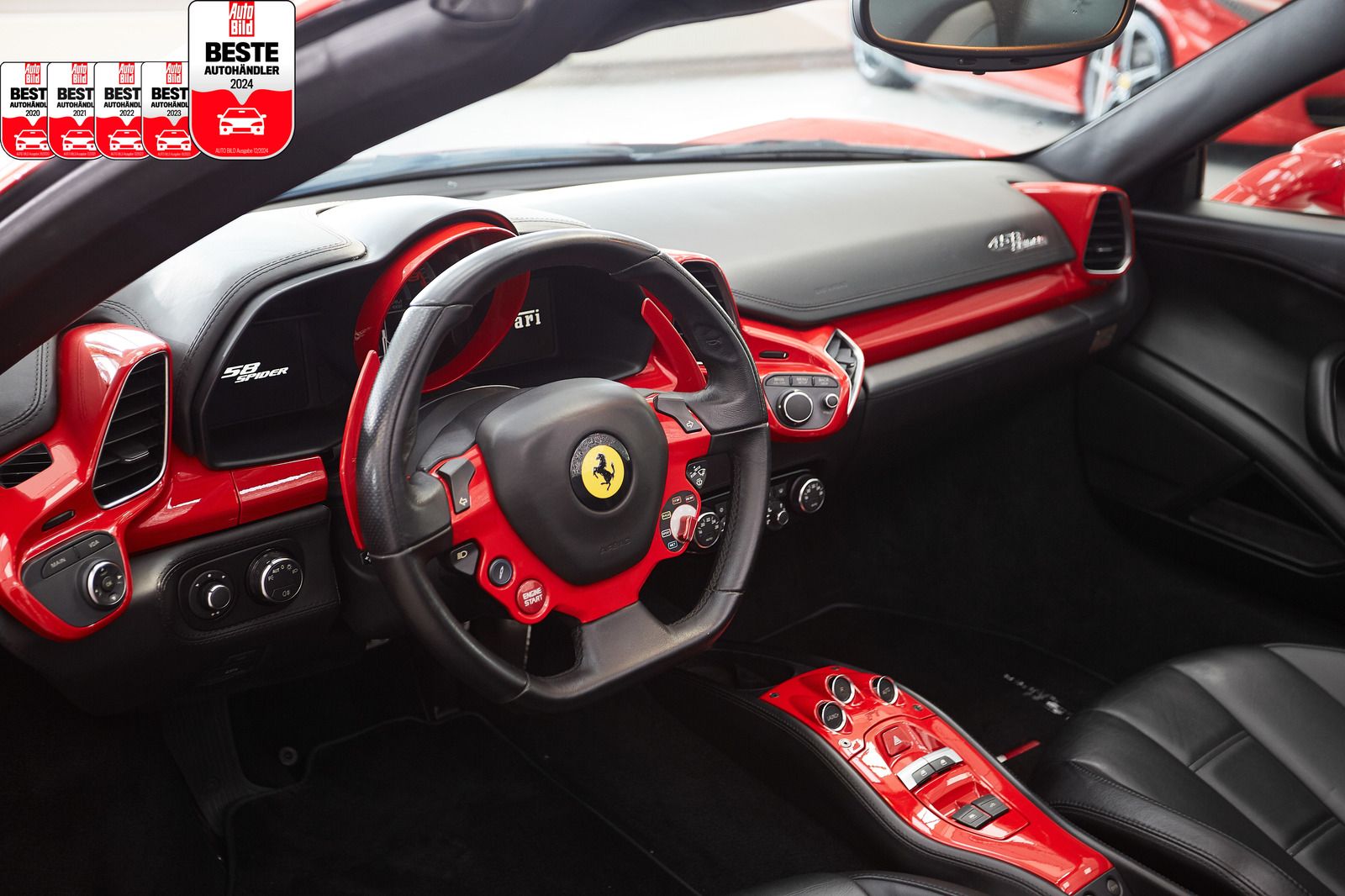 Ferrari 458 458 Spider NOVITEC*CAPRISTO*LIFT*SHIELDS*UNIKAT!