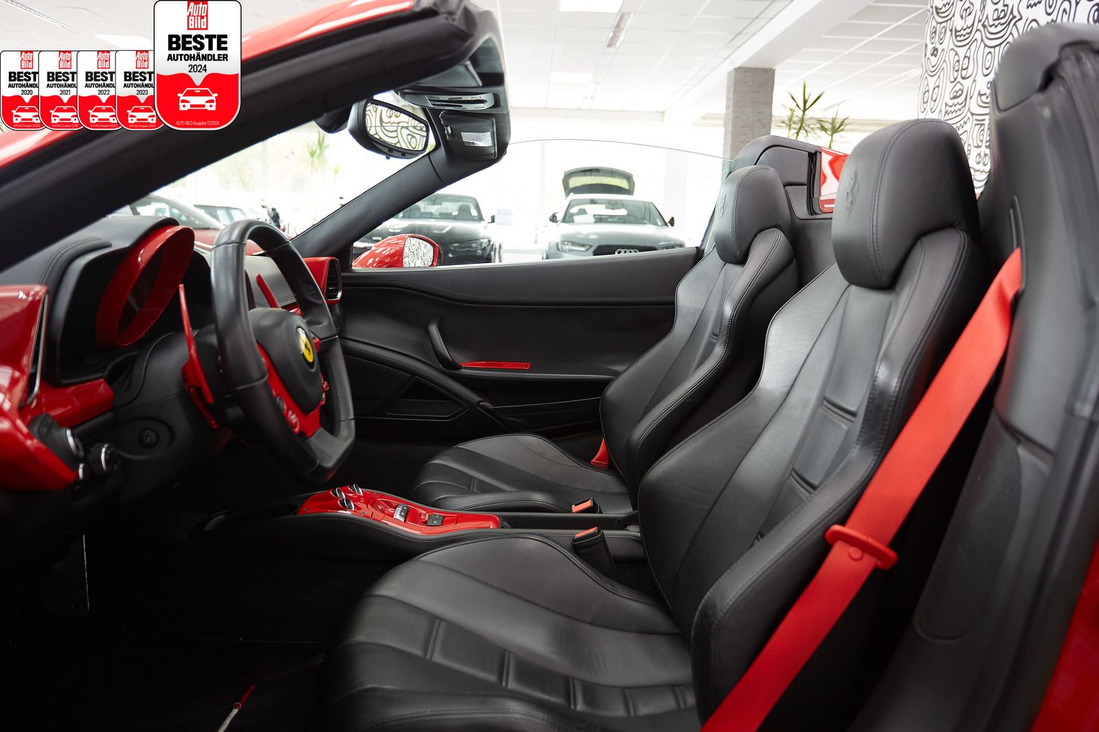 Ferrari 458 458 Spider NOVITEC*CAPRISTO*LIFT*SHIELDS*UNIKAT!
