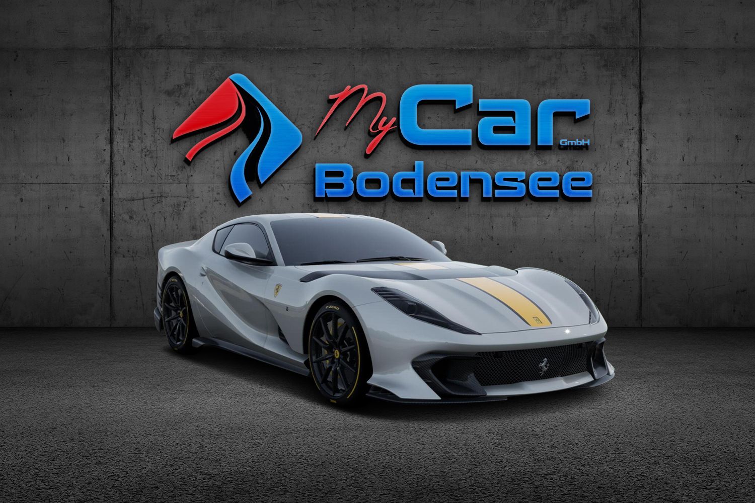 Ferrari 812 812 COMPETIZIONE °AZZURO DINO°FULL CARBON°LIFT°+