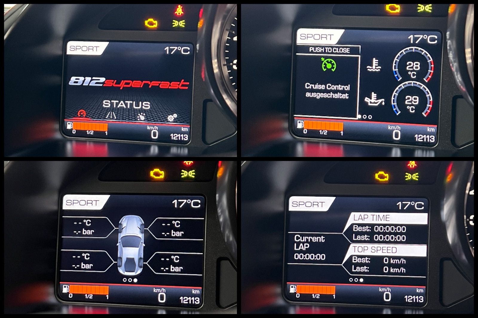 Ferrari 812 812 Superfast u-frei*Scheckheft*Racing Seats