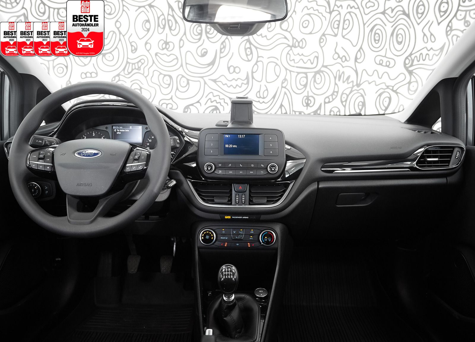 Ford Fiesta Fiesta SPUR*SITZH*LENKRADHEIZ*PDC*KOMFORT*5-TÜR*