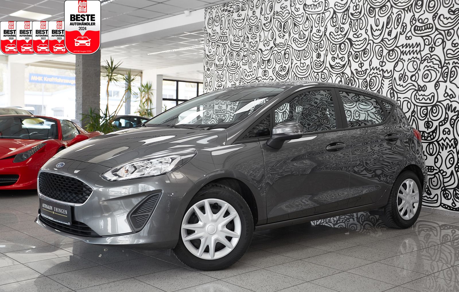 Ford Fiesta Fiesta SPUR*SITZH*LENKRADHEIZ*PDC*KOMFORT*5-TÜR*