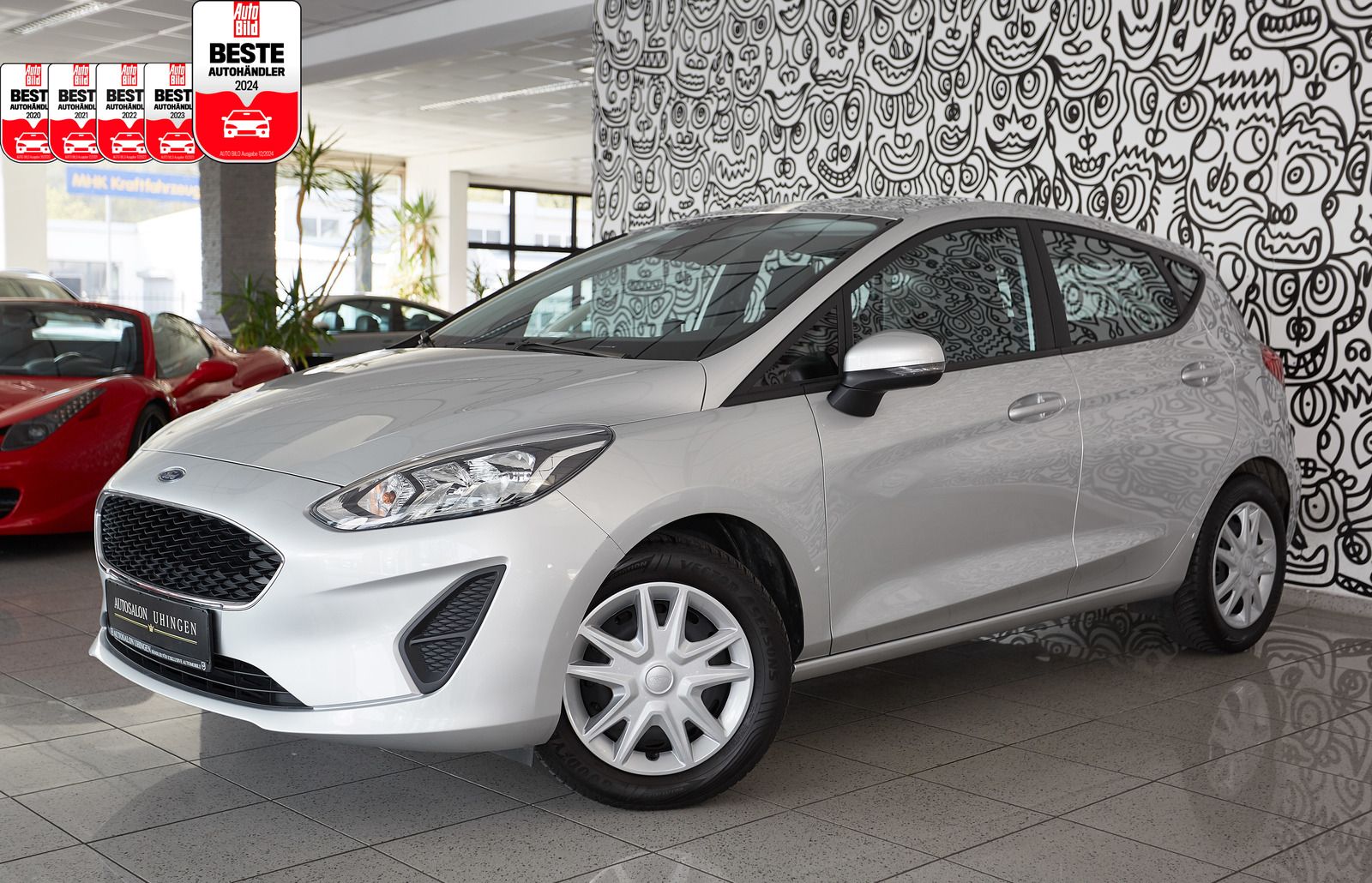 Ford Fiesta Fiesta SPUR*SITZH*LENKRADHEIZ*PDC*KOMFORT*5-TÜR*
