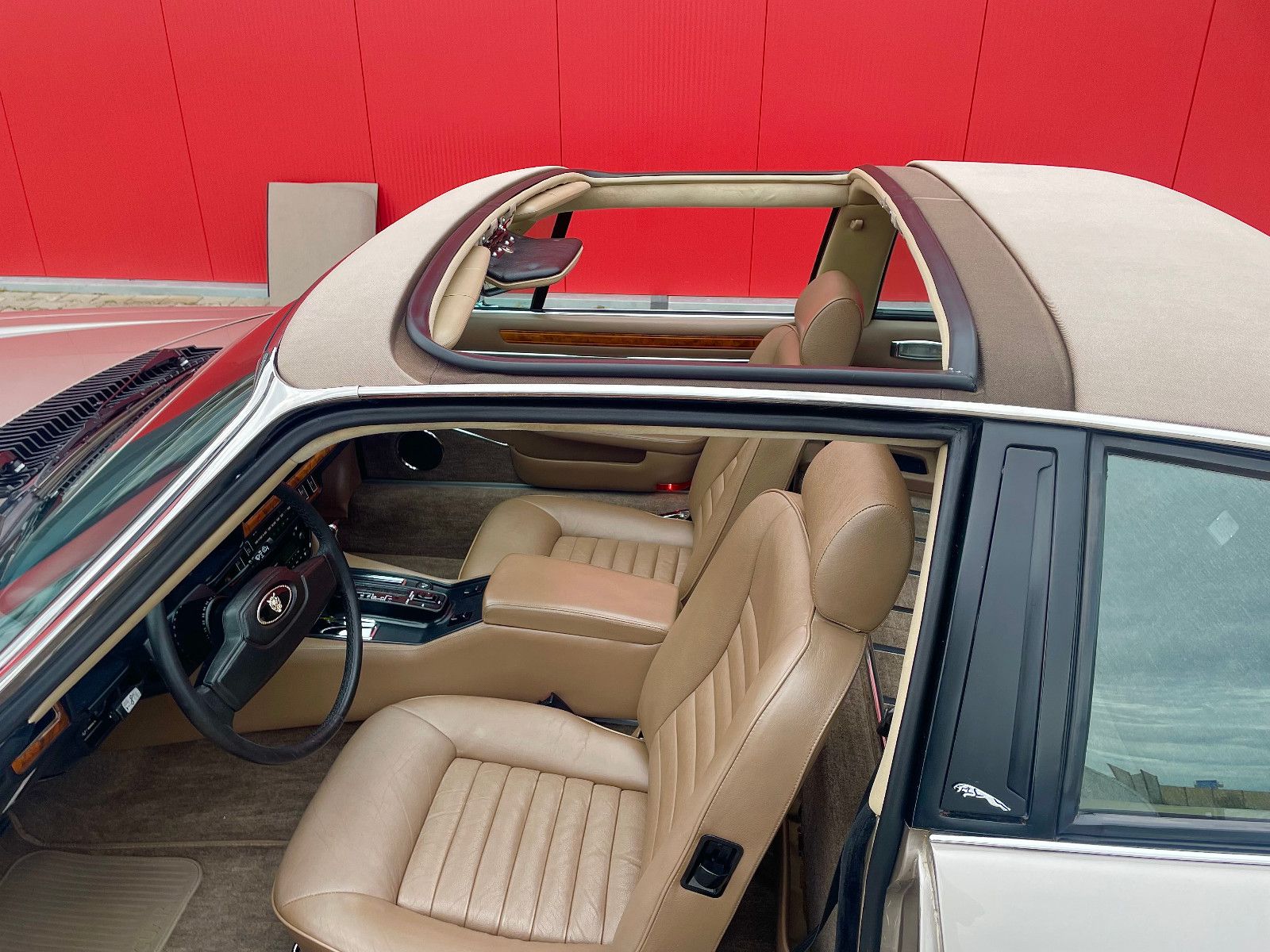 Jaguar XJS XJSC Targa Cabrio,org.47.700 km,3 Jahre Garantie