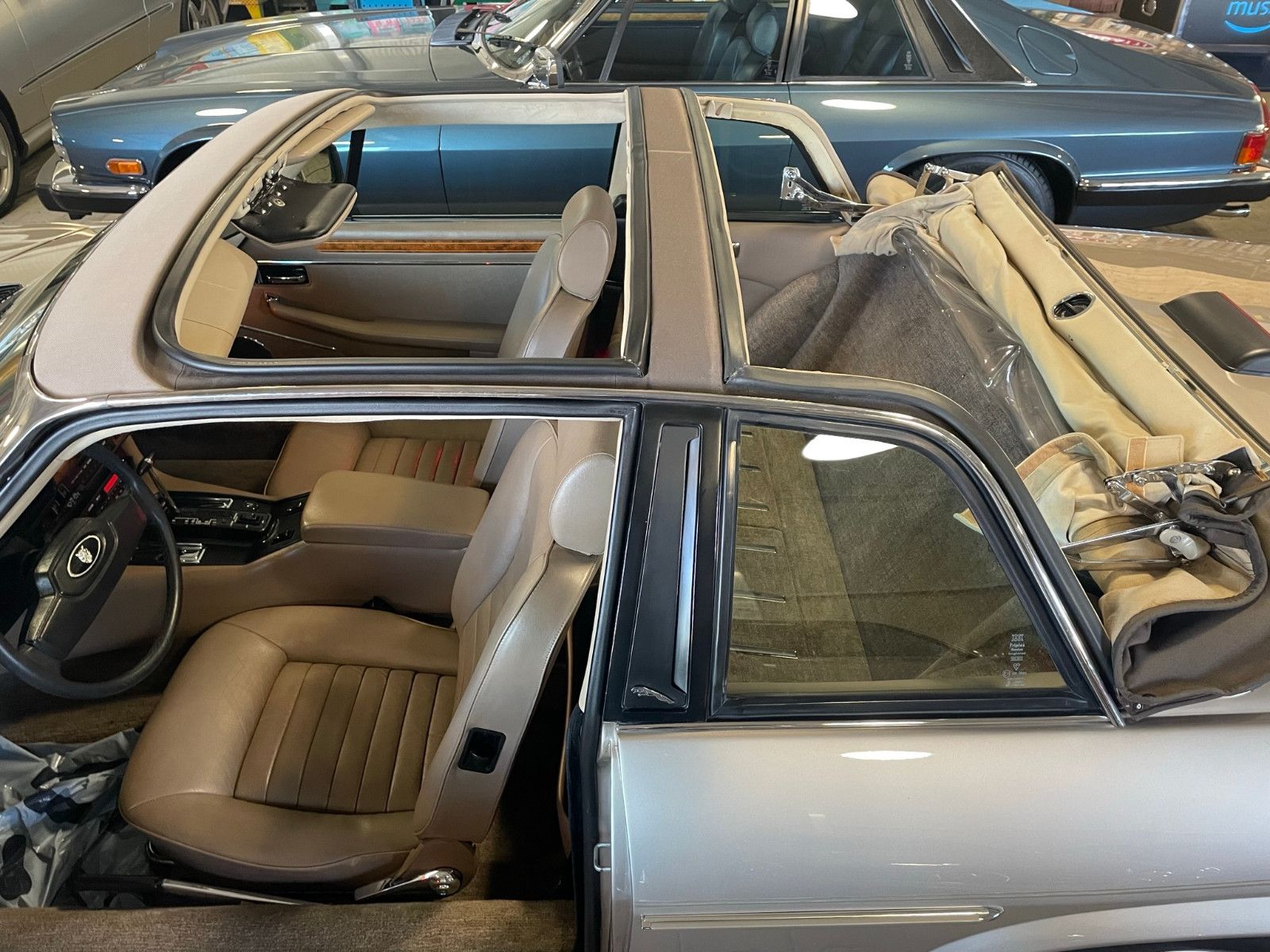 Jaguar XJS XJSC Targa Cabrio,org.47.700 km,3 Jahre Garantie