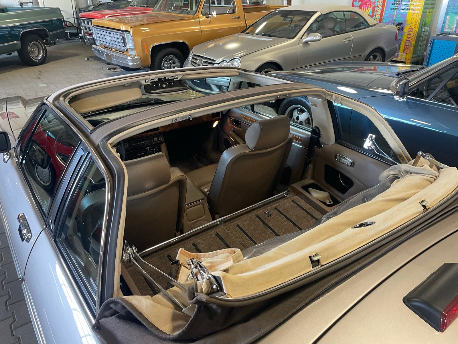 Jaguar XJS XJSC Targa Cabrio,org.47.700 km,3 Jahre Garantie