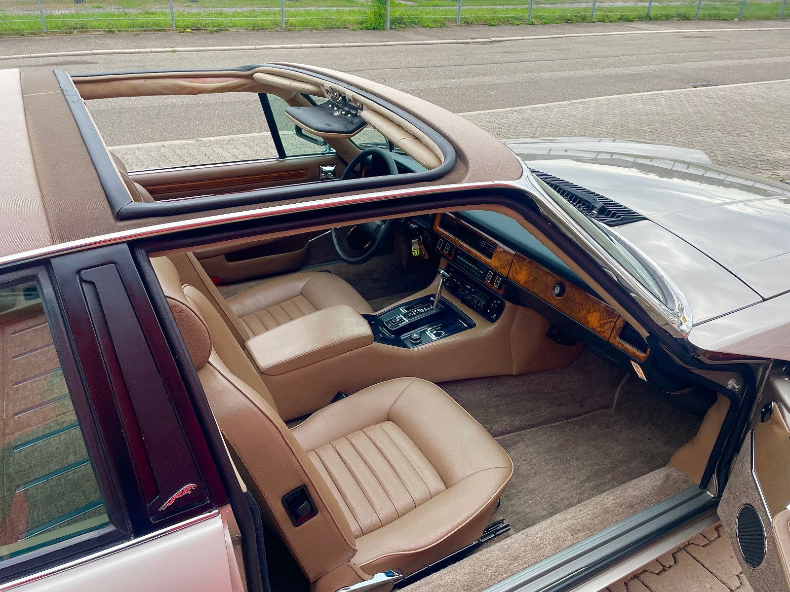 Jaguar XJS XJSC Targa Cabrio,org.47.700 km,3 Jahre Garantie