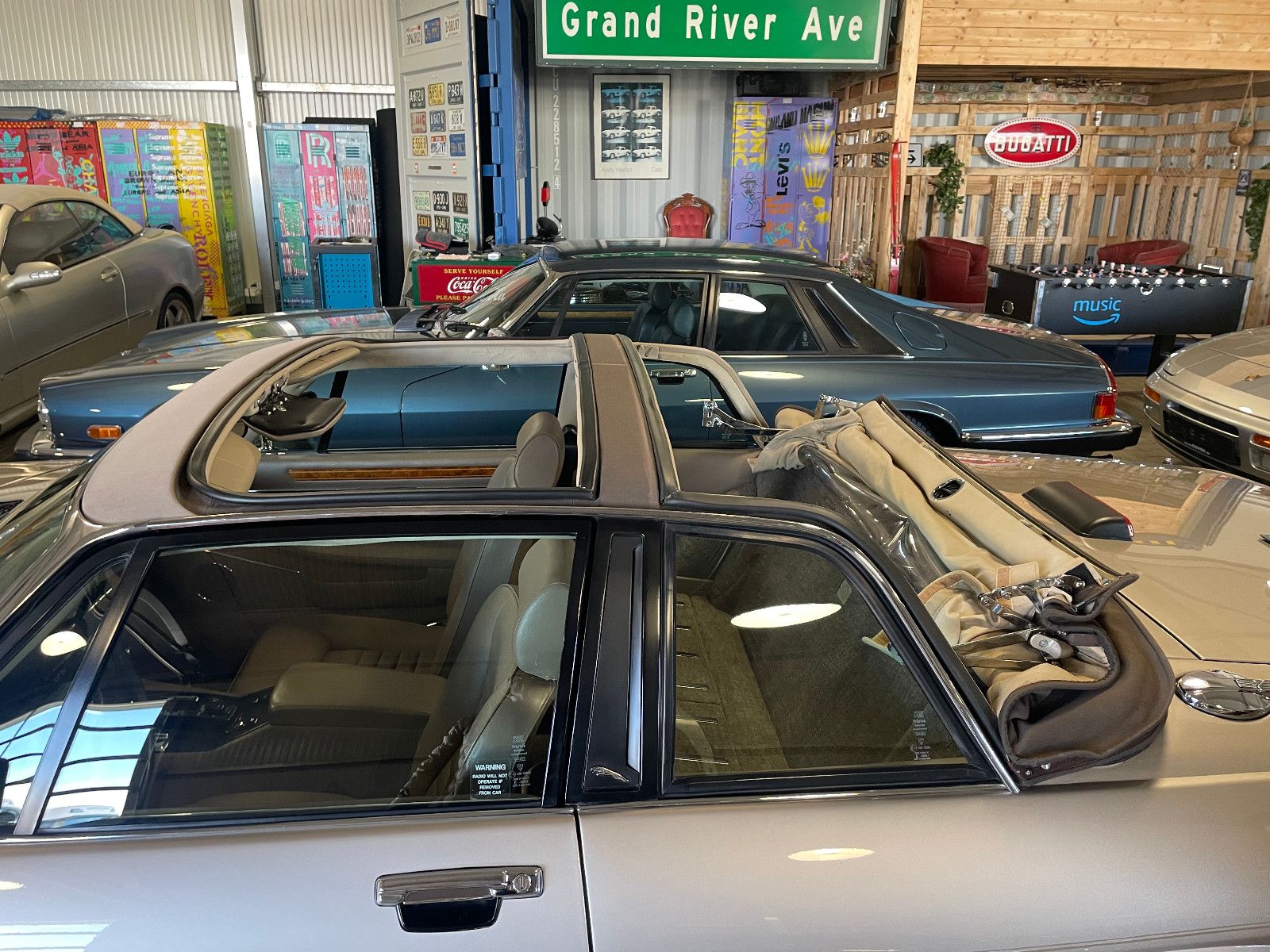 Jaguar XJS XJSC Targa Cabrio,org.47.700 km,3 Jahre Garantie