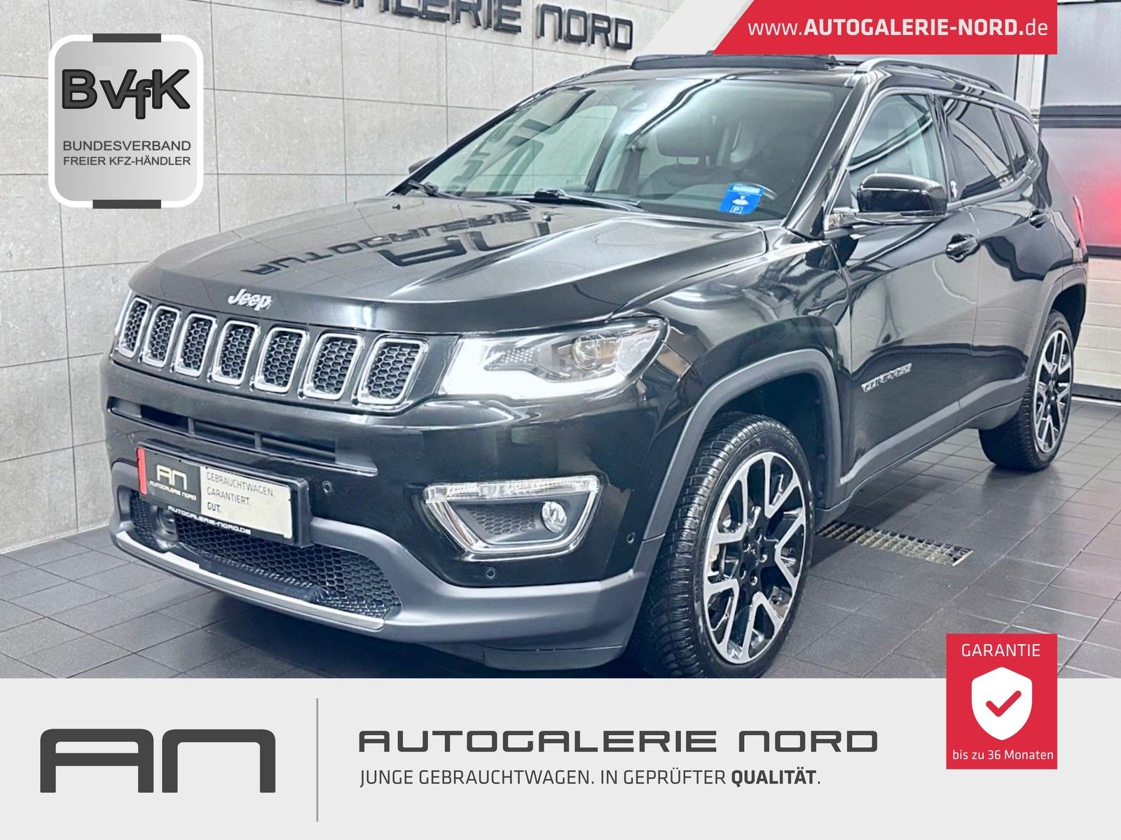 Jeep Compass Compass Limited Luxus Navi+ACC+Beats+AHK+4WD