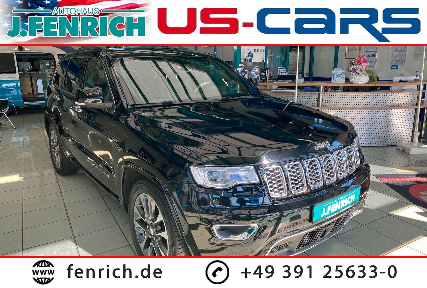 Jeep Grand Cherokee Grand Cherokee 3.0 CRD Overland|PANO|LUFT|AHZV.