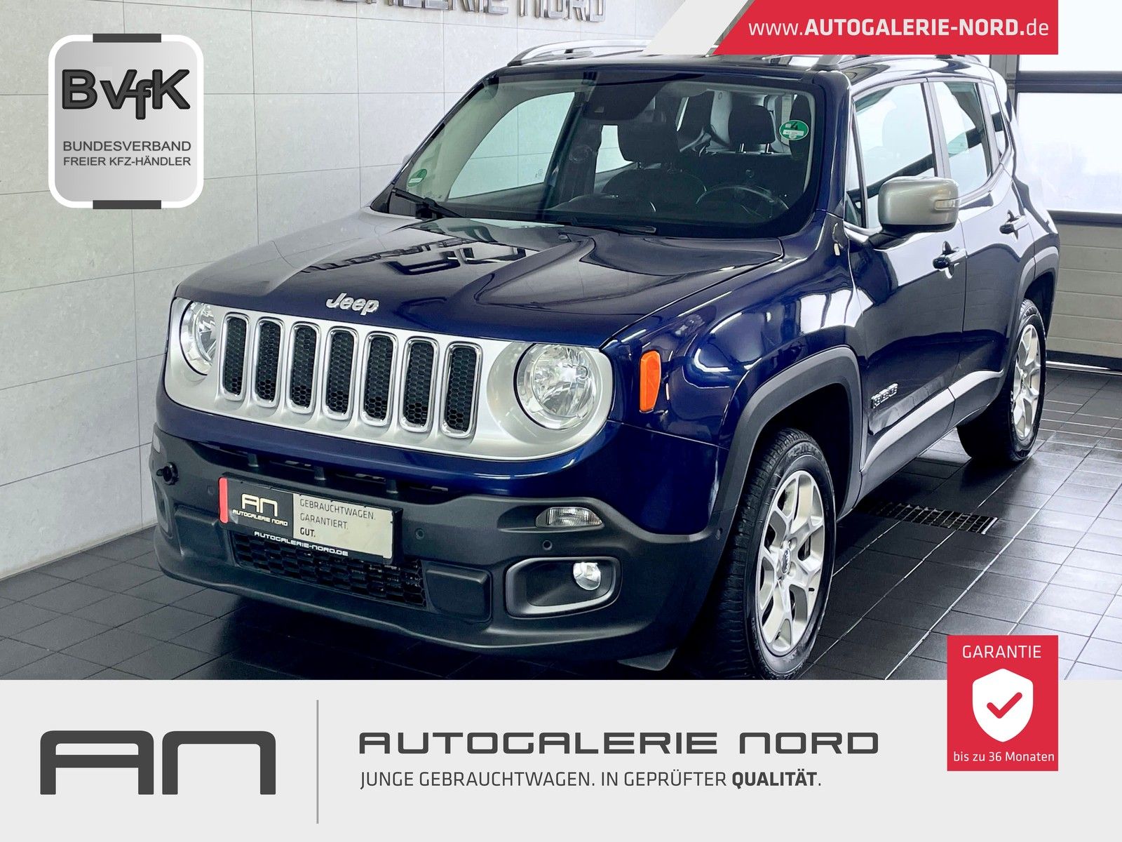 Jeep Renegade Renegade Limited 4WD Navi+ACC+Beats+AHK
