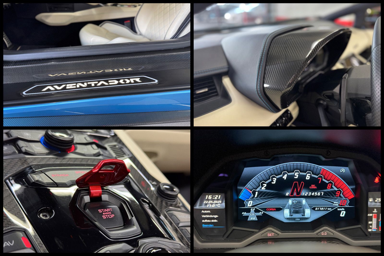 Lamborghini Aventador Aventador S Roadster Garantie*u-frei*viel Carbon
