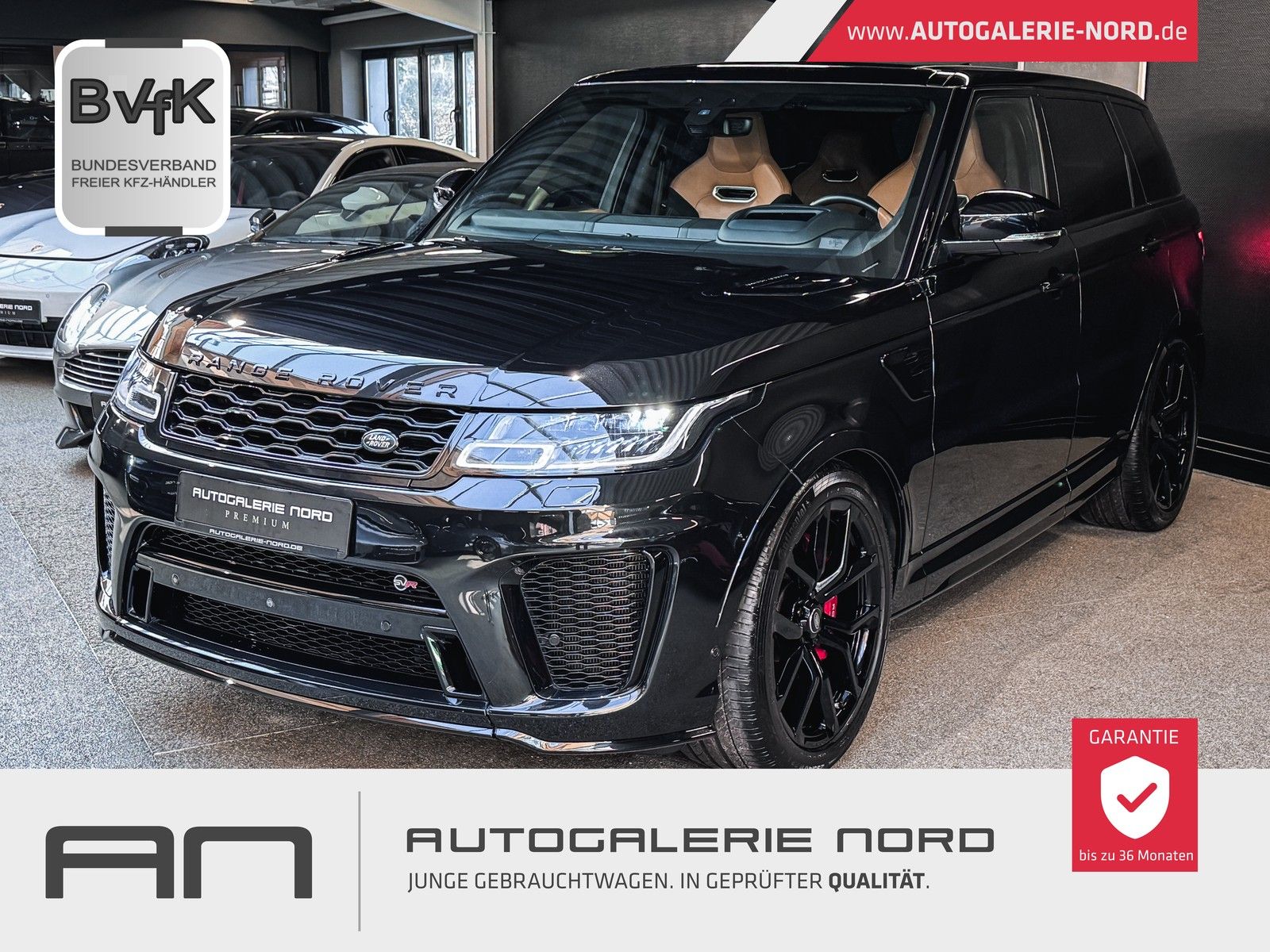 Land Rover Range Rover Sport Range Rover Sport SVR Head-Up+Carbon+Laser+Softc