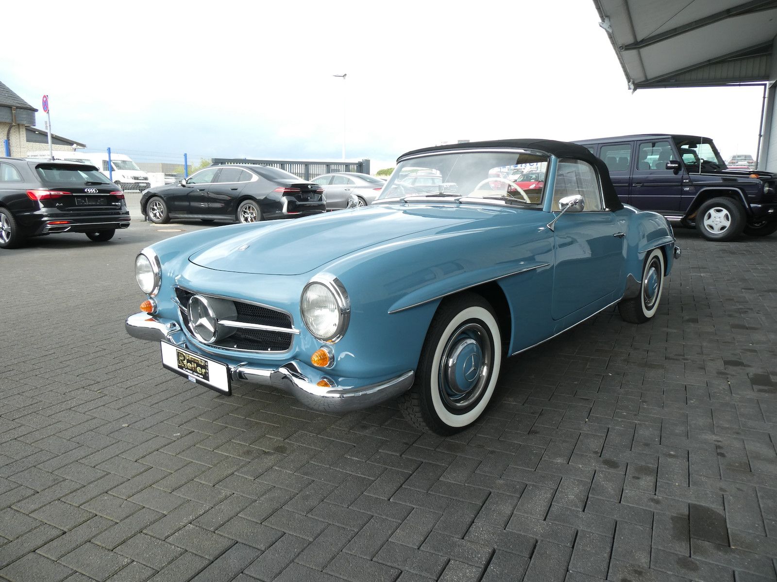 Mercedes-Benz 190 190 SL, deutsche Erstauslieferung