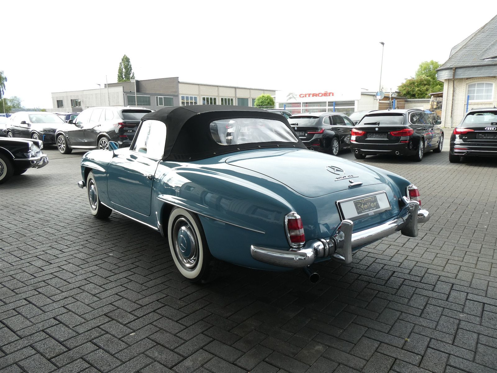 Mercedes-Benz 190 190 SL, deutsche Erstauslieferung