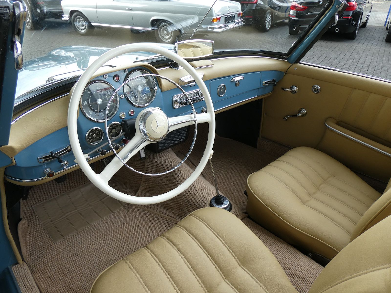 Mercedes-Benz 190 190 SL, deutsche Erstauslieferung