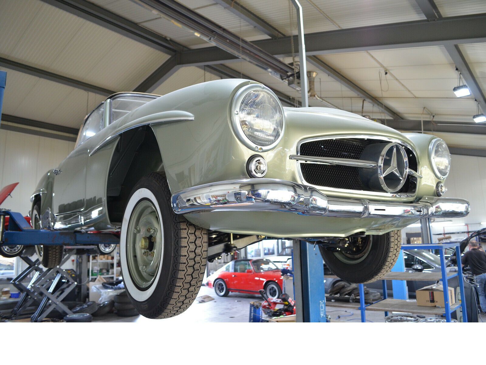Mercedes-Benz 190 190 SL Projekt, frame-off Restauration nach Wuns