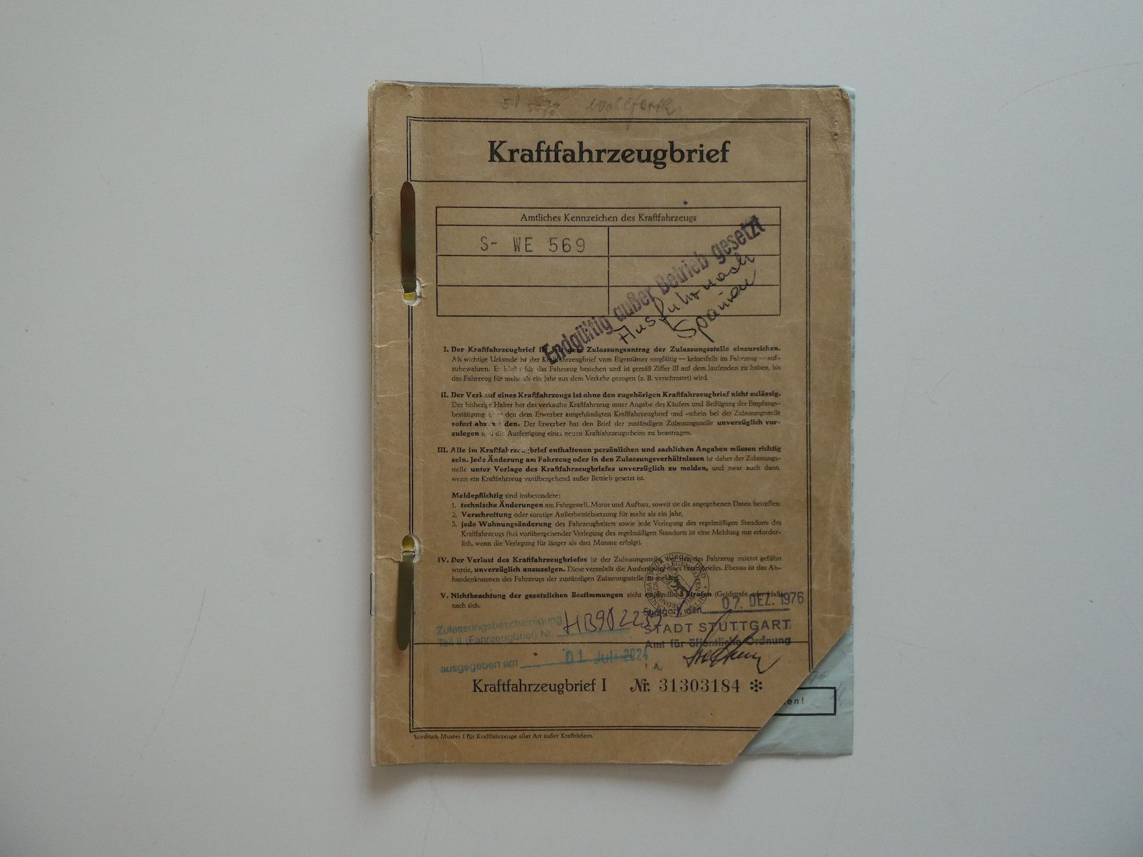 Mercedes-Benz 250 250 SE (W111), 1. Hand, deutsche Auslieferung