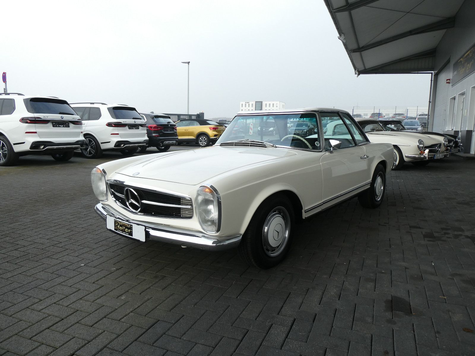 Mercedes-Benz 280 280 SL Pagode California, deutsche Auslieferung